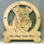 Schnauzer Dog Leash Holder