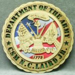 Custom 12" Wood US Army Combat Infantry Badge Wall Tribute - FREE SHIPPING - Image 3