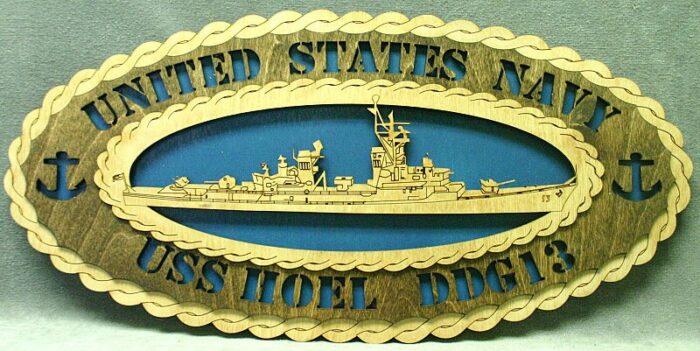 USS Hoel DDG13 Xlgov Wall Plaque - Image 1