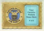 Custom 8x12" Air Force Traditional Picture Frame - FREE SHIPPING