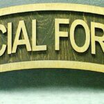 Large 18 inch Special Forces Tab