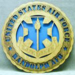 Custom 12" Wood US Air Force 12th Flying Training Wing Wall Tribute - FREE SHIPPING