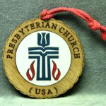 Custom 4" Presbyterian Church Ornament