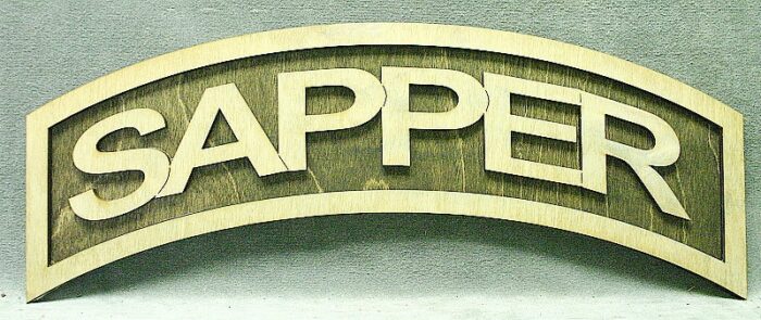 Large 18 inch Sapper Tab - Image 1