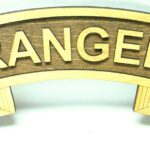 Large 18 inch Ranger Scroll 1st Bn