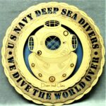 Navy Diver 2nd Class Plaque