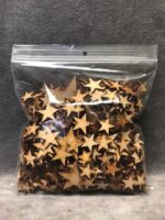 Random Assortment of Wooden Laser Cut Stars - FREE SHIPPING
