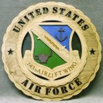 Custom 12" Air Force 143rd Airlift Wing - Wall Tribute - FREE SHIPPING - Image 2