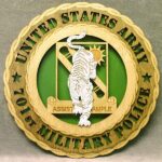 Army 701st MP  Wall Tribute - FREE SHIPPING