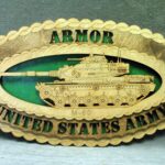 Army M60 Tank Wall Tribute - FREE SHIPPING