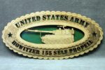 Army 155 Howitzer Wall Tribute - FREE SHIPPING