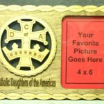 Catholic Daughters of the Americas Picture Frame - FREE SHIPPING