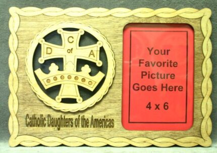Catholic Daughters of the Americas Picture Frame - FREE SHIPPING
