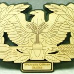 Warrant Officer Rising Eagle With Nameplate