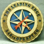 Custom 12" 548th OSS Wall Tribute