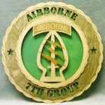 Army Airborne 7th Group Wall Tribute - FREE SHIPPING