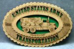Army Deuce and a Half Wall Tribute - FREE SHIPPING