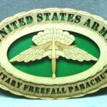 Army Freefall Parachutist Wall Tribute - FREE SHIPPING