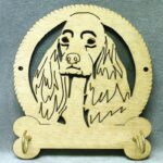 Cocker Spaniel Dog Leash Holder