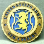 Army 6th Cavalry Wall Tribute - FREE SHIPPING