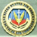 Custom 12" Air Force Tactical Air Command - Wall Tribute - FREE SHIPPING
