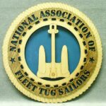 Custom 12" Wood National Association of Fleet Tug Sailors Wall Tribute - FREE SHIPPING - Image 3