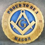 Custom 12" Mason Wall Tribute - FREE SHIPPING