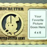 Army Recruiter Picture Frame - FREE SHIPPING