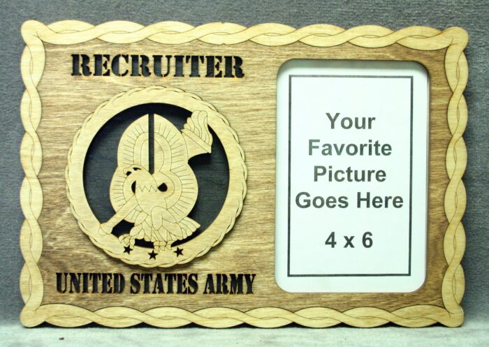Army Recruiter Picture Frame - FREE SHIPPING - Image 1