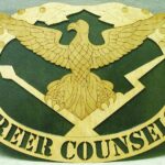 Army Career Counselor Insignia Wall Plaque - FREE SHIPPING