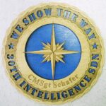 Custom 12" Wood US Air Force 30th Intelligence Squadron Wall Tribute - FREE SHIPPING