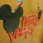 Disney Happy Valentines Door Hanger FREE SHPPING - Image 2