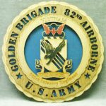 Custom 12" Army 505th Infantry Rgt Wall Tribute