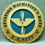 Custom 12" Navy Machinist Mate Wall Tribute
