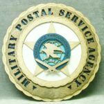 Custom 12" Wood Military Postal Agency Wall Tribute - FREE Shipping