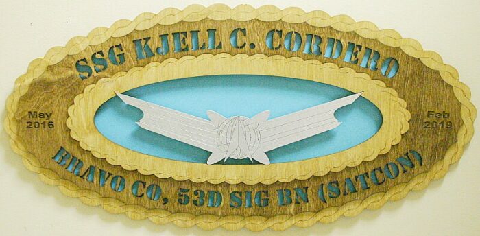 24 inch Space Badge Personalized - Image 1