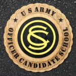 Army Officer Candidate School Wall Tribute - FREE SHIPPING