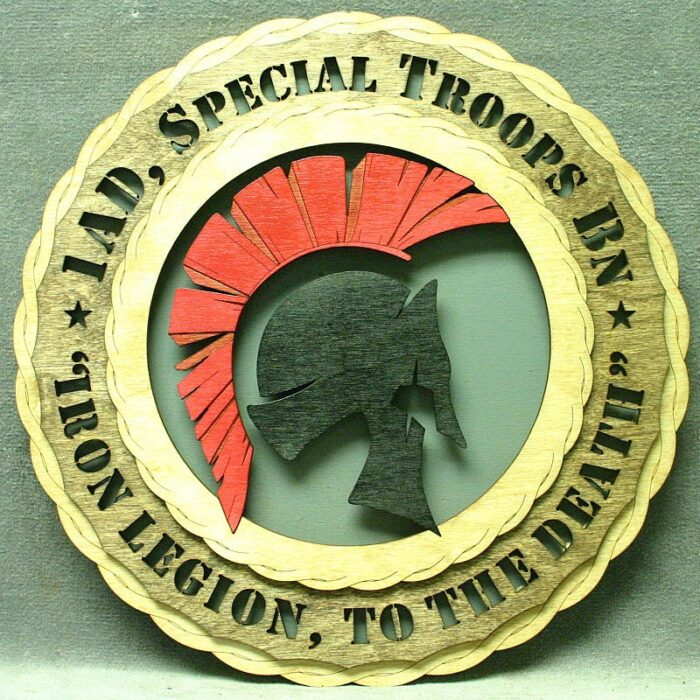 Custom 12" or 18" Army 1AD Special Troops BN Wall Tribute - Image 1