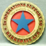 Custom 12" or 18" Air Force 2d OSS Wall Tribute