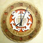 Custom 12" U.S.Coast Guard Wall Clock