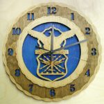 Custom 12" Traditional Air Force Wall Clock