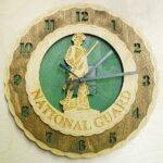 Custom 12" U.S.Army National Guard Wall Clock