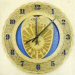 Custom 12" Police Badge Wall Clock