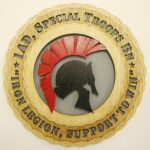 Custom 12" Wood US Army 1AD STB Wall Tribute