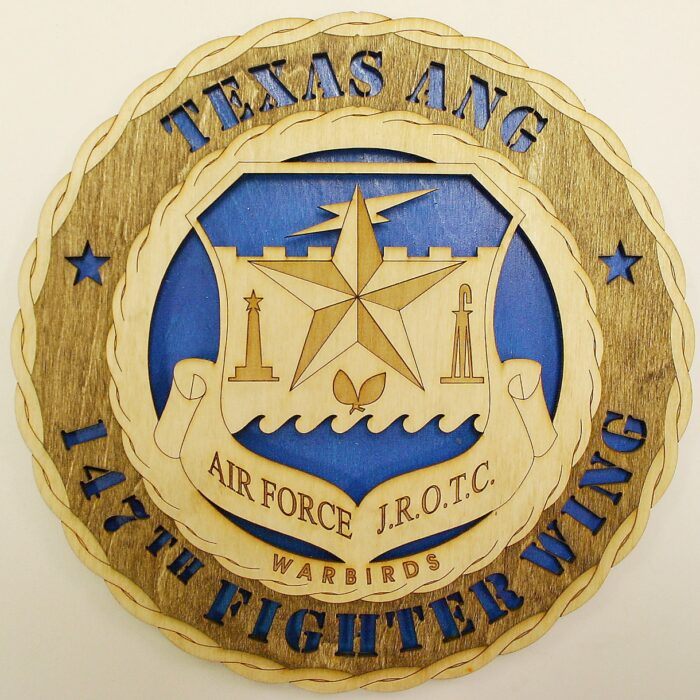 Custom 12"or 18" Texas Air National Guard Wall Tribute - Image 1