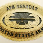 Custom 12"or 18" Army Air Assault Wall Tribute