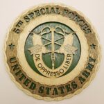 Custom 12"or 18" Army 5th Special Forces De Opresso Liber Wall Tribute