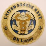 Custom 12"or 18" Wood Navy Corpsman Wall Tribute