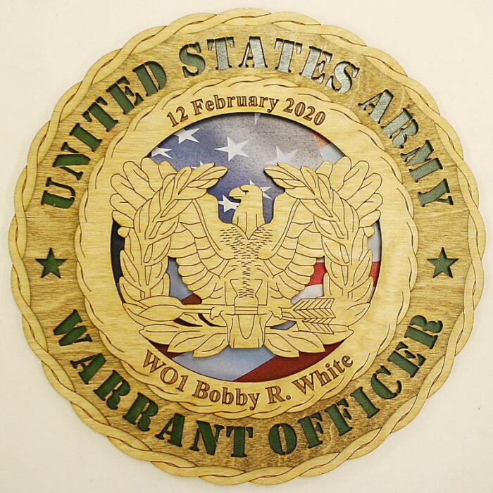 Custom 12"or 18" Air Force 2D OSS Wall Tribute - Image 3