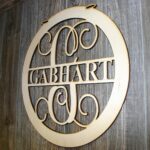 Monogrammed Front Door Ornament - Image 2